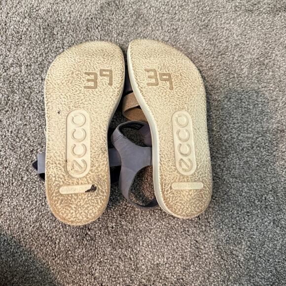 ECCO Women's Flowt Flat Sandal in Misty, 39 EU - Picture 2 of 5